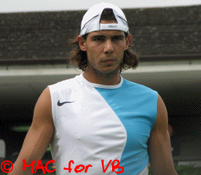Rafael Nadal at Wimbledon