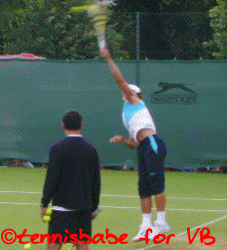 Rafael Nadal at Wimbledon 2006